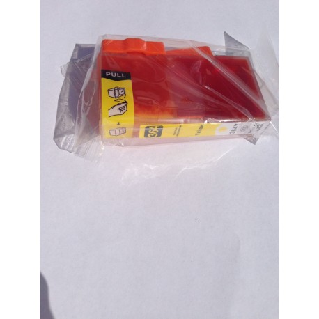 HPC 364XL Y, m/chip, kompatibel patron