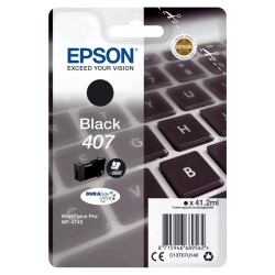 Epson 407 BK Blækpatron – 41,2 ml | Original Epson Blæk