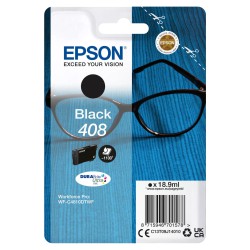 Epson 408 Sort Blækpatron – 18,9 ml | Original Epson Kvalitet