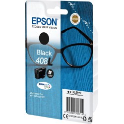 Epson 408L BK - Sort - Blækpatron – 36,9 ml | Original Epson Kvalitet