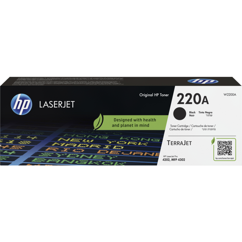 HP 220A Original LaserJet Toner (W2200A) – Skarp kvalitet & bæredygtighed
