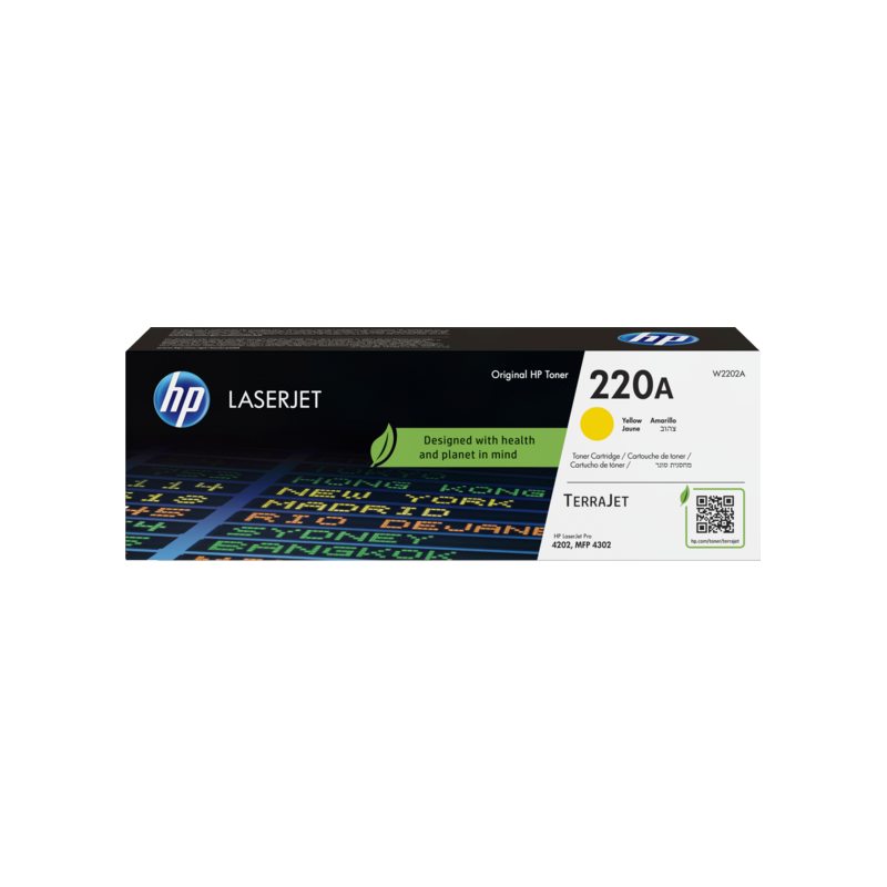 HP 220A Original Gul Toner (W2202A) – Høj kvalitet og effektivitet