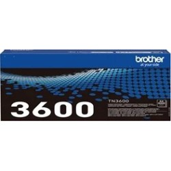 Brother TN3600 Original Lasertoner BK – 3.000 Sider
