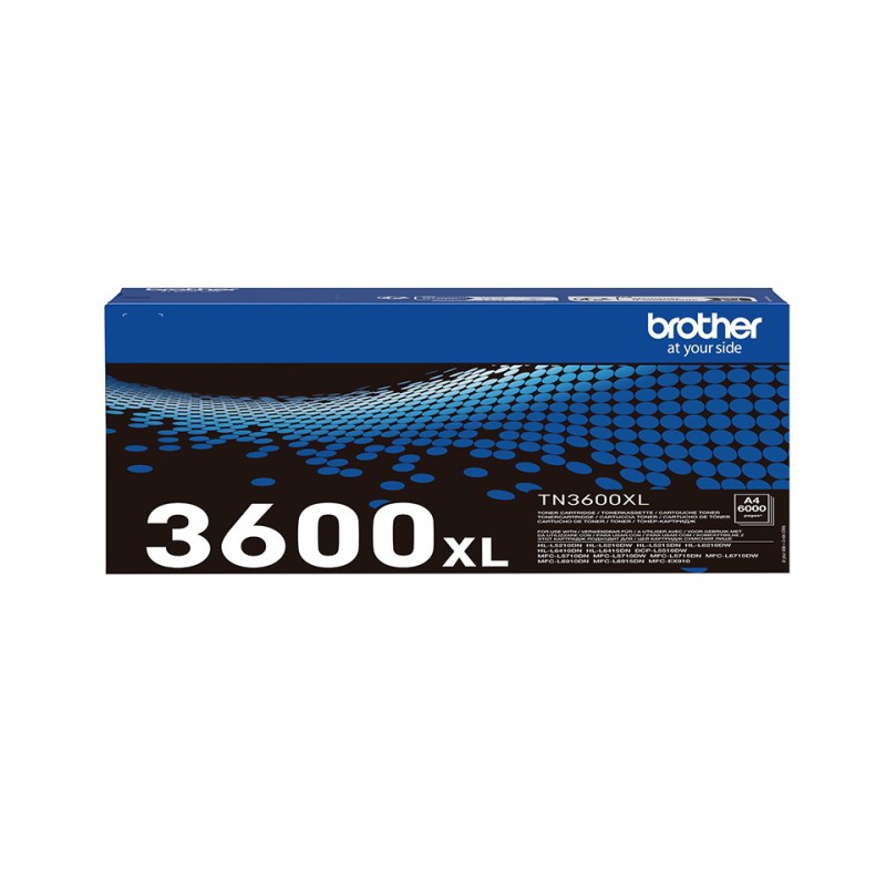 Brother TN-3600XL Original Lasertoner BK – 6.000 Sider
