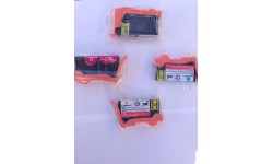 Sæt (4 stk) 100XL BK,C,M,Y, m/opdateret chip, kompatible