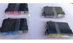 Sæt (4 stk.) T1811 - 1814, BK, C, M, Y, kompatible patroner