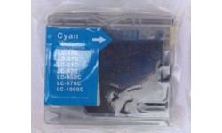 LC 970 Cyan, kompatibel patron