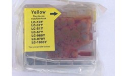 LC 970 Yellow, kompatibel patron