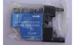 LC 1240XL Cyan, kompatibel patron