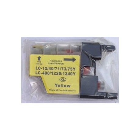 LC 1240XL Y, kompatibel patron