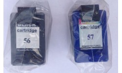 Sampak (2 stk) HPC 6656/ 56 BK + HPC 6657/ 57 CMY, Miljø patroner