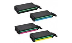 Sæt CLT 5082  BK, C,M og Y CLP 620/670, 5K/4K, kompatible  tonere