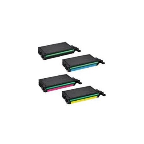 Sæt CLT 5082  BK, C,M og Y CLP 620/670, 5K/4K, kompatible  tonere