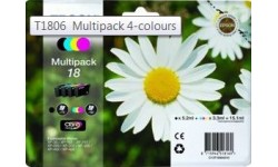 Epson T1806 Multipak 4 farver, originale patroner