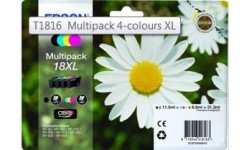 Epson T1816 Multipak (4 farver), originale patroner