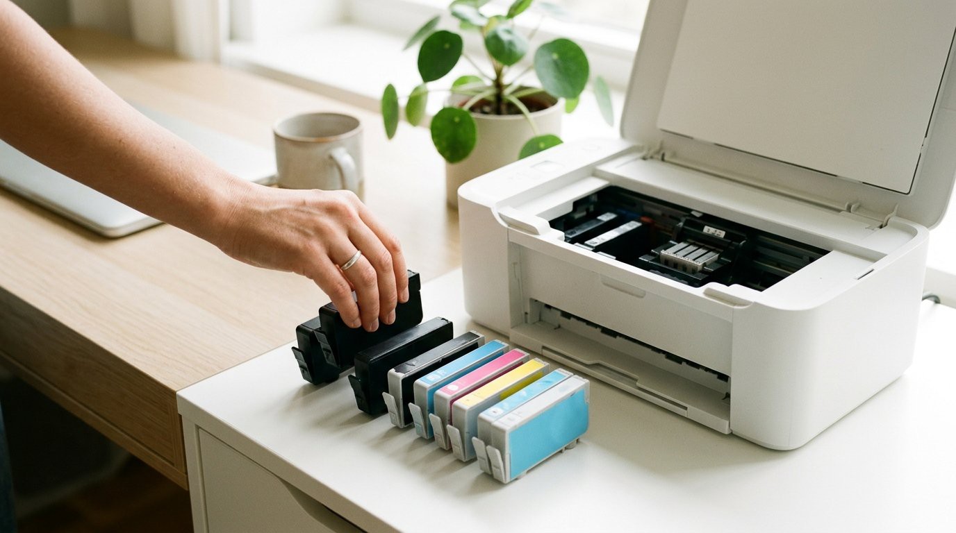 HP-patroner forklaret: 300XL, 302, 304, 305, 62, 363, 935 og 951XL, og hvilken der passer til din printer